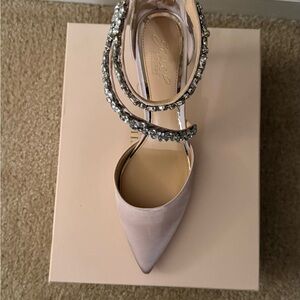 Chic Women's Heels with Sparkling Straps